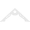 Ekena Millwork Pitch Cena Architectural Grade PVC Gable Pediment, 48"W x 22"H x 1"P (11/12) GPP048X022X100CEN - alternate 5